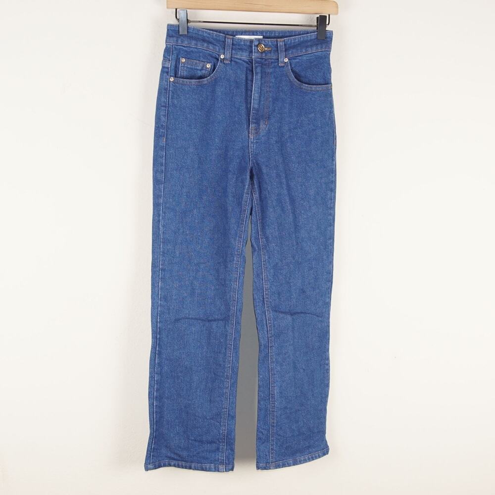 Atelier De CeMoment High Waist Straight Leg Korean Fashion Jeans Sz FR 36 US 4